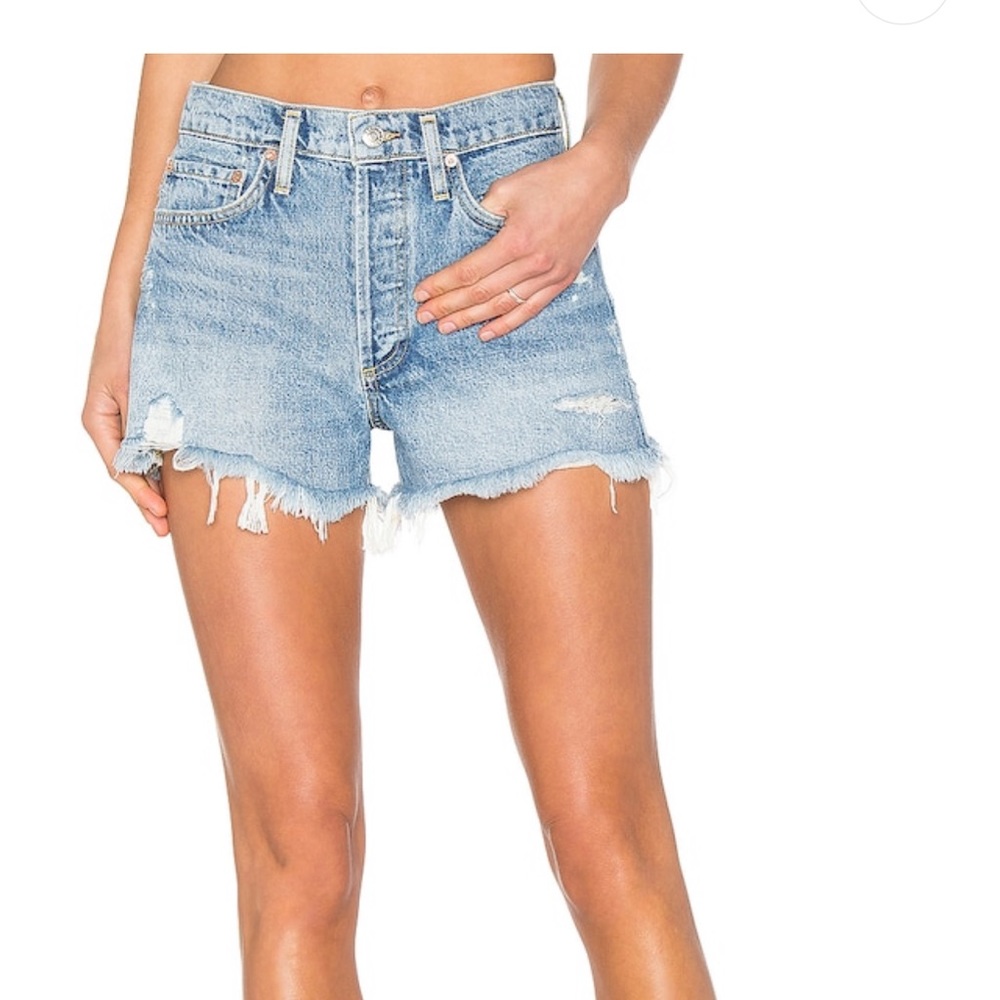 Agolde Parker Cutoff Shorts size 27